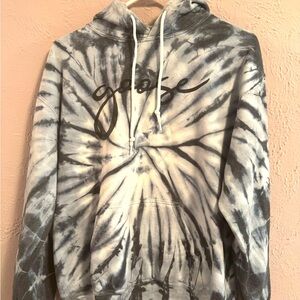 Goose jamband‎ Gray Cotton Blended Drawstring Hoodie Sz M unisex tie dye